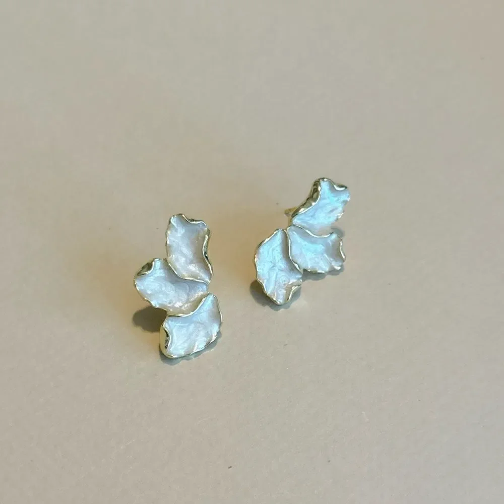 Anthropologie white enamel